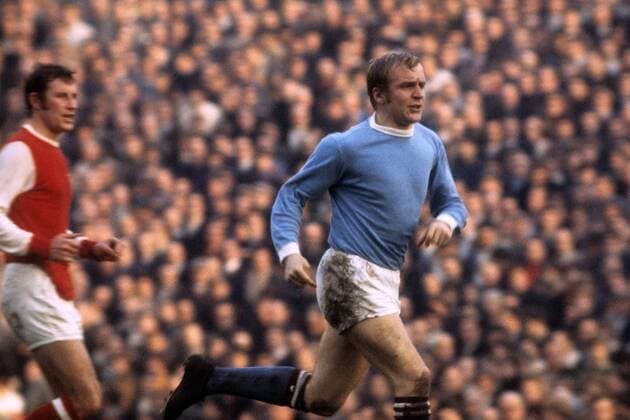 Francis Lee (Manchester City) Fußball Damen English Football League First Division 1970 1971, One, 1. Englische Liga Einzelbild Aufnahmedatum geschätzt Manchester