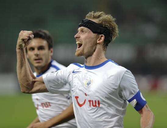 Hannu Tihinen (FC Zürich) - Torjubel  o00 Jubel, Freude