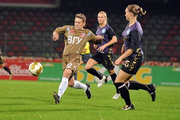 FCR 2001 Duisburg - Universitet Vitebsk: Ina Batsianouskaya (Vitebsk, L) und Alexandra Popp (Duisburg) o0 EC 1