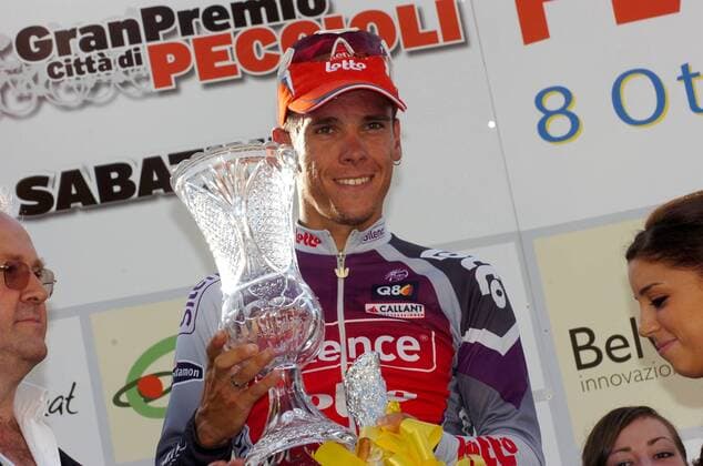 Siegerehrung Coppa Sabatini 2009 - Philippe Gilbert (Belgien Silence Lotto) - 