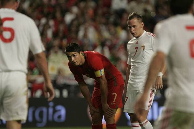 Cristiano Ronaldo of Portugal  PA002 o0 Ungarn enttäuscht