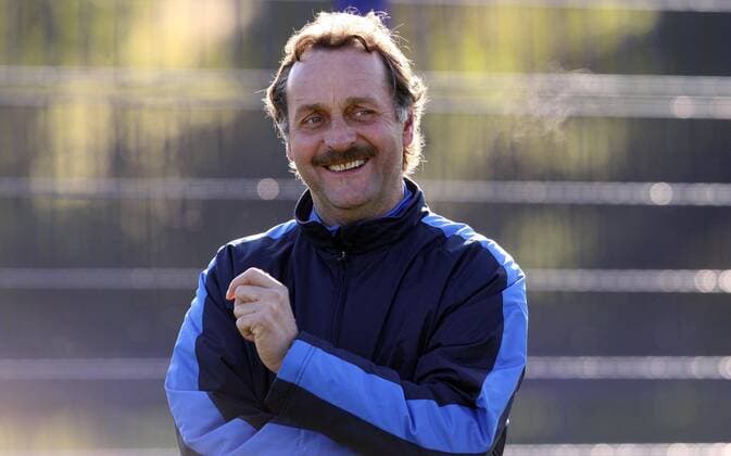 Trainer Peter Neururer (MSV Duisburg).