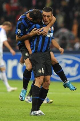 Dejan Stankovic (Inter Mailand, R) - Torjubel -  o0 Jubel, Freude