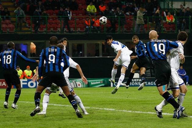 Walter Samuel (Inter Mailand, 3R) - Tor -  o0 Totale, Dinamo Kiew