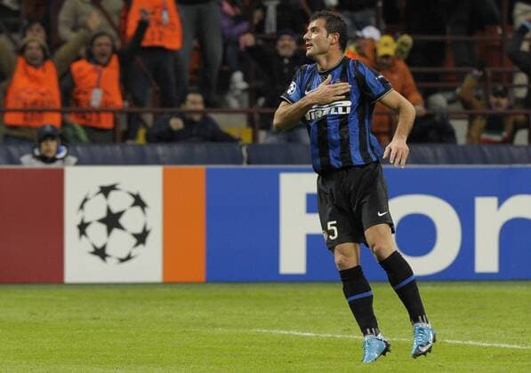 Dejan Stankovic (Inter Mailand) - Torjubel - giorgioxperottino o0 Einzelbild, Jubel, Freude