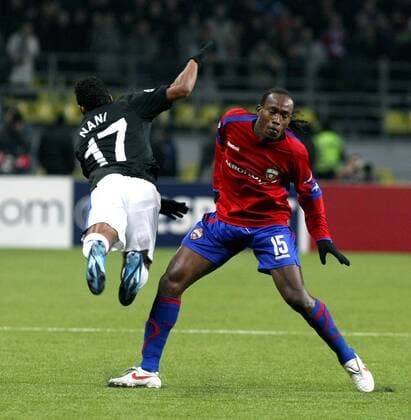 Chidi ODIAH (CSKA Moscow, R), Nani (Manchester United).  o0 ManU