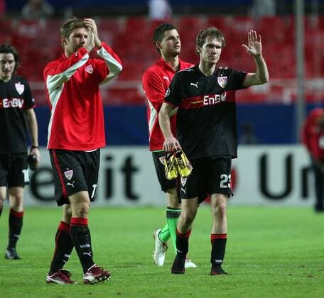 Thomas Hitzlsperger (li.), Aliaksandr Hleb (beide VfB Stuttgart)