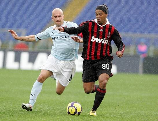 Ronaldinho (AC Milan) vs Tommaso Rocchi (Lazio Rom) AntoniettaxBaldassarre