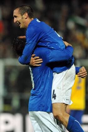 ITA Jubel Giorgio Chiellini (r.)  o0 Jubel Freude