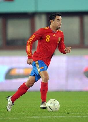 Fussball International Freundschaftsspiel Österreich - Spanien 18.11.2009 Xavi Hernandez (ESP) 