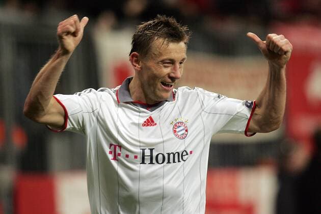 Champions League 2009 2010, FC Bayern MÃ¼nchen - Maccabi Haifa, Torjubel Ivica Olic (Bayern MÃ¼nchen) xHOCHxZWEIx xChristianxKolbx