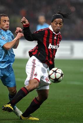 RONALDINHO (AC Mailand) o0 Olympique de Marseille, OM