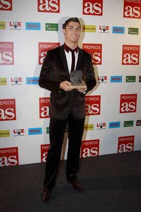 Cristiano Ronaldo (POR Real Madrid) during As Sports Awards in Madrid December 3rd  NOxONLINExUSE o0 Ehrung Sportlerehrung Preisträger