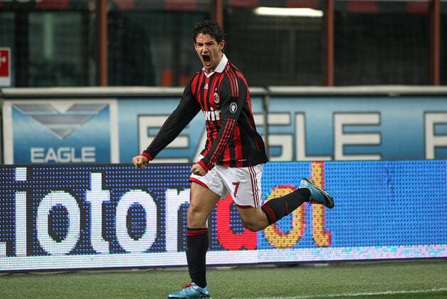 Alexandre PATO (AC Mailand) o0 Jubel Freude