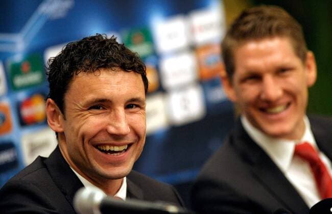 Mark Van Bommel (li), Bastian Schweinsteiger (FC Bayern München) giorgioxperottino