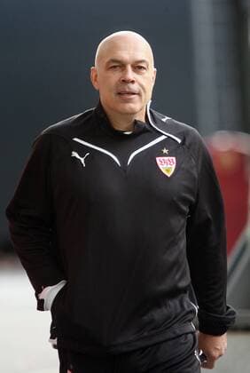 Trainer Christian Gross (VfB Stuttgart)