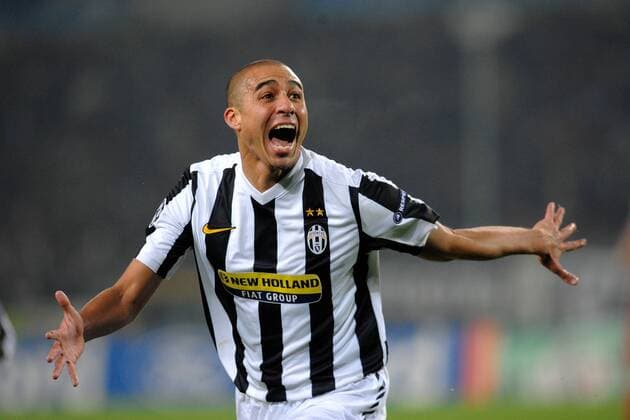 David Trezeguet (Juve) celebrates scoring - Juventus Turin - FC Bayern München 1:4 - ANDREAXSTACCIOLI o0 Freude Jubel