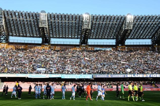 Stadion San Paolo des SSC Neapel napolifoto