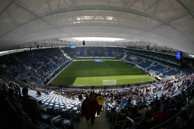 TSG 1899 Hoffenheim - Rhein-Neckar-Arena. Innenansicht o00 Fans Zuschauer