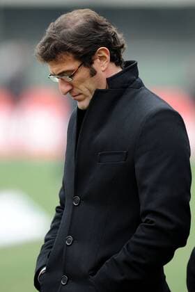 Chievo Verona (gelb) - Juventus Turin (weiß), Trainer Ciro Ferrara (Juve) Enttäuschung 