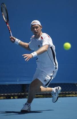 Australien, Melbourne, Sport, Tennis, Grand Slam Tournament, Melbourne Park, Australian Open 2010, Rainer Schüttler GER)