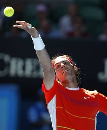 Australien, Melbourne, Sport, Tennis, Grand Slam Tournament, Melbourne Park, Australian Open 2010, Rafael Nadal (ESP),