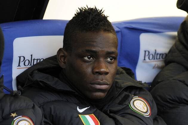 Milano 07 02 2010 - Serie A Inter Mailand - US Cagliari, Mario Balotelli (Inter Mailand) - 