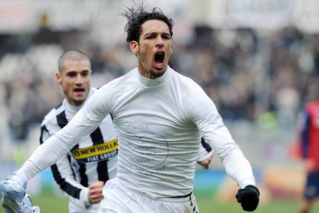 Ga Torino 14 02 2010 - Juventus Turin vs. Genoa CFC Amauri (Turin) -  o0 Jubel, Freude,