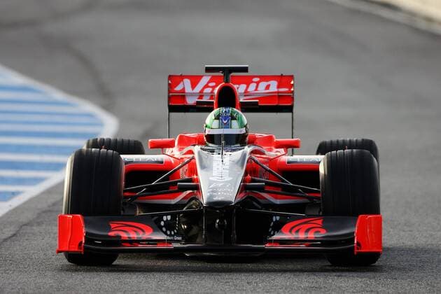 Feb. 19, 2010 - Lucas di Grassi (BRA) Virgin Racing VR-01 ..Formula One Testing, Day Three, Jerez, Spain, Friday 19 February 2010. ---  - ZUMAorl