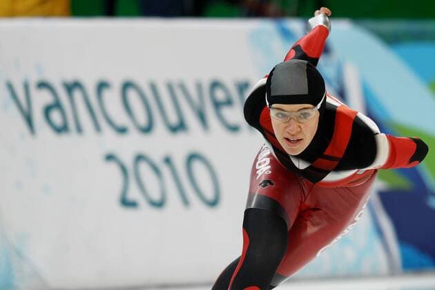 Olympic Winter Games Vancouver 2010 - Olympische Winter Spiele Vancouver 2010, (Ladies 5000 m), Eisschnelllauf, Clara HUGHES (Kanada) xHOCHxZWEIx xMaltexChristiansx