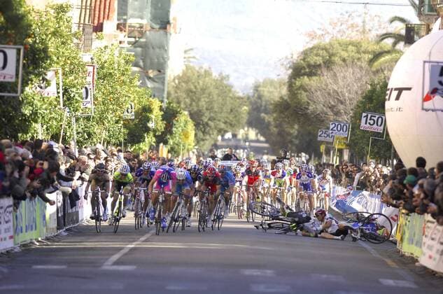 2010, Giro di Sardegna, tappa 04 Carbonia - Iglesias, Lampre 2010, ISD 2010, Ceramica Flaminia 2010, Alessandro Petacchi, Danilo Hondo, Oscar Gatto, Giovanni Visconti, Enrico Rossi, STURZ, Iglesias  Totale