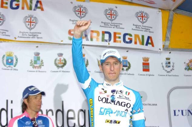 2010, Giro di Sardegna, tappa 04 Carbonia - Iglesias, Colnago - Csf Inox 2010, Sacha Modolo, Iglesias  o0 Jubel Freude
