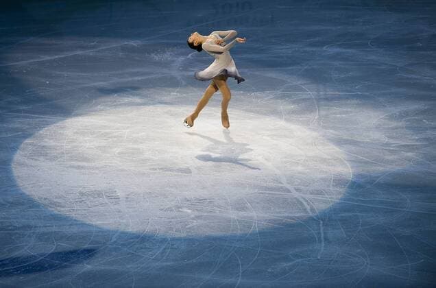 KIM Yu-Na Yuna, Korea, Aktion, Eiskunstlaufen Schaulaufen Exhibition Gala Presentation, am 27.02.2010 XXI. Olympische Winterspiele 2010, vom 12.02. - 28.02.2010 in Vancouver Kanada. o0 Südkorea