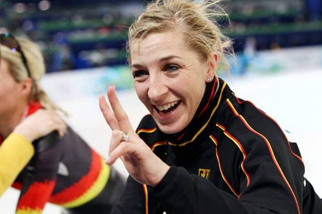Olympic Winter Games Vancouver 2010 - Olympische Winter Spiele Vancouver 2010, Speed Skating (Ladies Team Pursuit), Anni FRIESINGER-POSTMA (GER) xHOCHxZWEIx xMaltexChristiansx o0 Freude