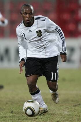 3. Maerz 2010: Berlin, Alte Försterei (Foersterei): U20-Nationalteams Testspiel: Deutschland - Schweiz: Savio Nsereko (Deutschland) . o00 DFB