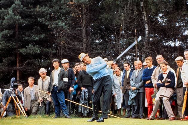 Sam Snead USA - Ryder Cup 1969  o0 Aufnahmedatum geschätzt Fan, Zuschauer Royal Birkdale, Southport