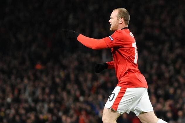 Manchester 10 03 2010 - Champions League - Manchester United vs. AC Milan - Wayne Rooney (Manchester) - 