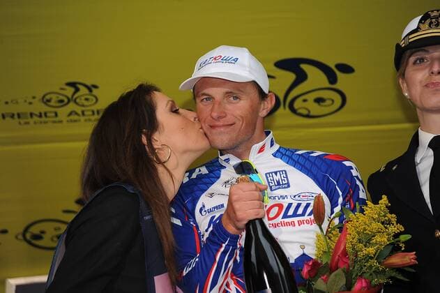 Tirreno - Adriatico 2010, 6. Etappe: Montecosaro - Macerata, Katusha, Ignatiev Mikhail, Etappensieger  o0 Etappensieg, Jubel, Freude