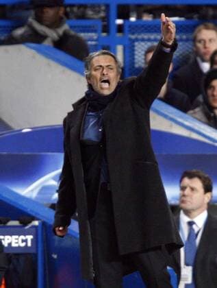 Jose Mourinho coach of Inter Milan  o0 EC 1