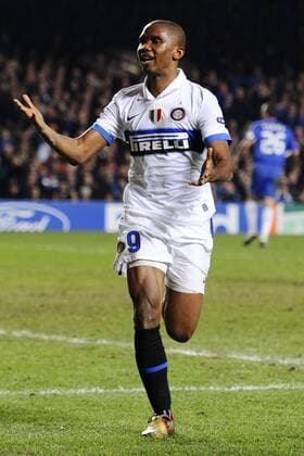 Samuel Etoo (Inter Mailand) - Torjubel  o0 Jubel Freude Eto o o0 EC 1