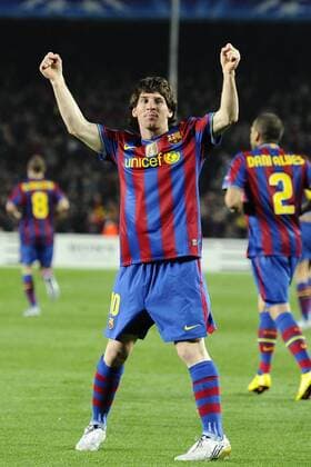 Lionel Messi (FC Barcelona)  o0 Jubel Freude