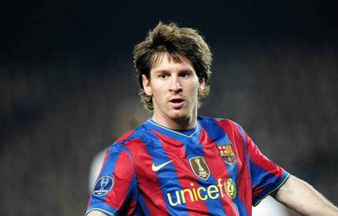 FUSSBALL International Champions League Rueckspiel SAISON 2009 2010 FC Barcelona - VfB Stuttgart 17.03.2010 Lionel Messi (Barca) 