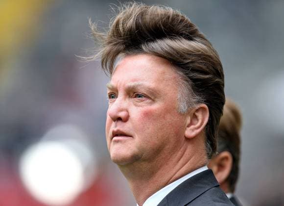 Trainer Louis van Gaal (Bayern München) Eintracht Frankfurt - FC Bayern Muenchen. München, DEU, 20.03.2010 , 27. Spieltag, Fussball-Bundesliga 2009-2010 .