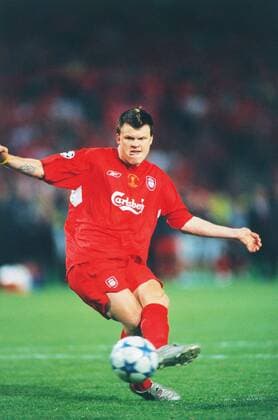 John Arne Riise (Liverpool FC), MAY 25, 2005 - Football : John Arne Riise of Liverpool in action during the UEFA Champions League final match 2004-2005 season between Liverpool and AC Milan on May 25, 2005 at the Ataturk Olympic Stadium in Istanbul, Turkey.  (200506151456096)