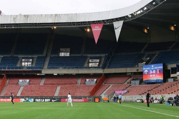 LIGUE 1 - Paris St. Germain - Geisterspiel im Parc des Princes NxLEGOUICxFEP - 