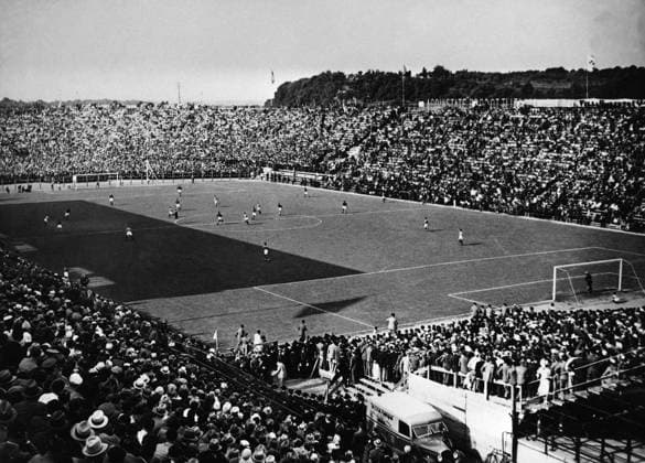 Italy - Czechoslovakia, final match of the 1934 World Cup final.  CTKPhoto7200220250 o0 Stadion sw