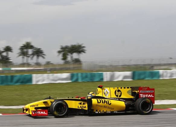 Motorsports Formula 1: World Championship 2010, GP of Malaysia, 11 Robert Kubica (Polen, Renault F1 Team),