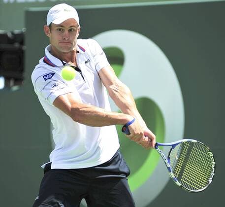 Apr 04, 2010 - Key Biscayne, Florida, USA - ANDY RODDICK of the United States returns a shot in men s final of the 2010 Sony Ericsson Open at Crandon Park Tennis Center. - ZUMAdc2 o0 Andrew