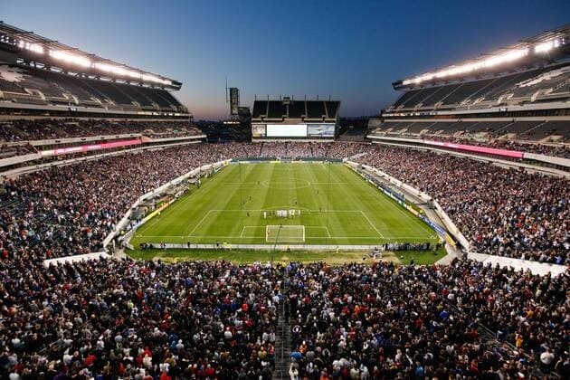 April 10 2010: A General view of Lincoln Financial Field during the game - Philadelphia Union on April 10, 2010. The Union won 3-2 at Lincoln Financial Field in Philadelphia, Pennsylvania. Icon15010041036 EDITORIAL USE ONLY
