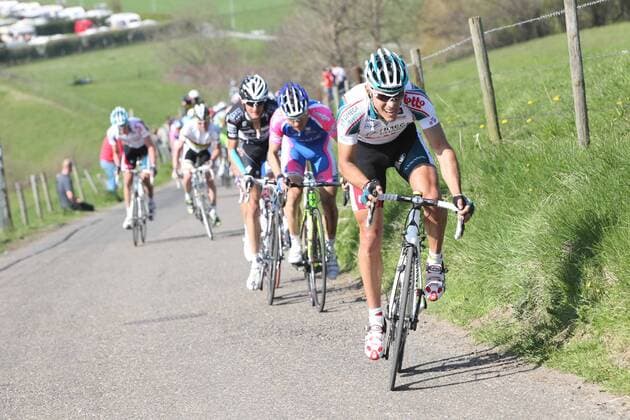 Keutenberg 2010, Amstel Gold Race, Philippe Gilbert Omega Pharma - Lotto r. Serie 4 4  o0 Antritt